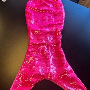 Sparkling Pink Mermaid Skirt for Kids